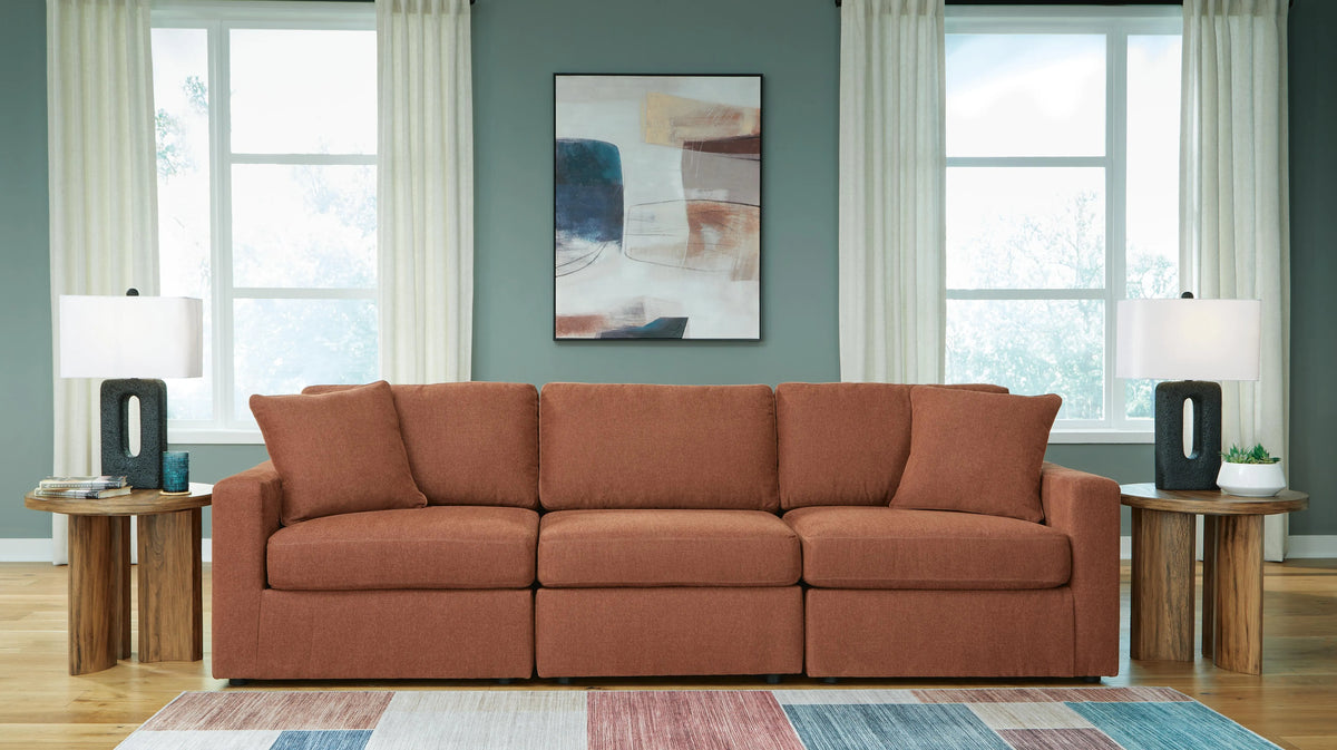 Marlow 3-Piece Sectional in Spice III