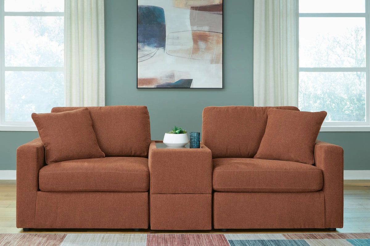 Marlow 3-Piece Sectional in Spice II
