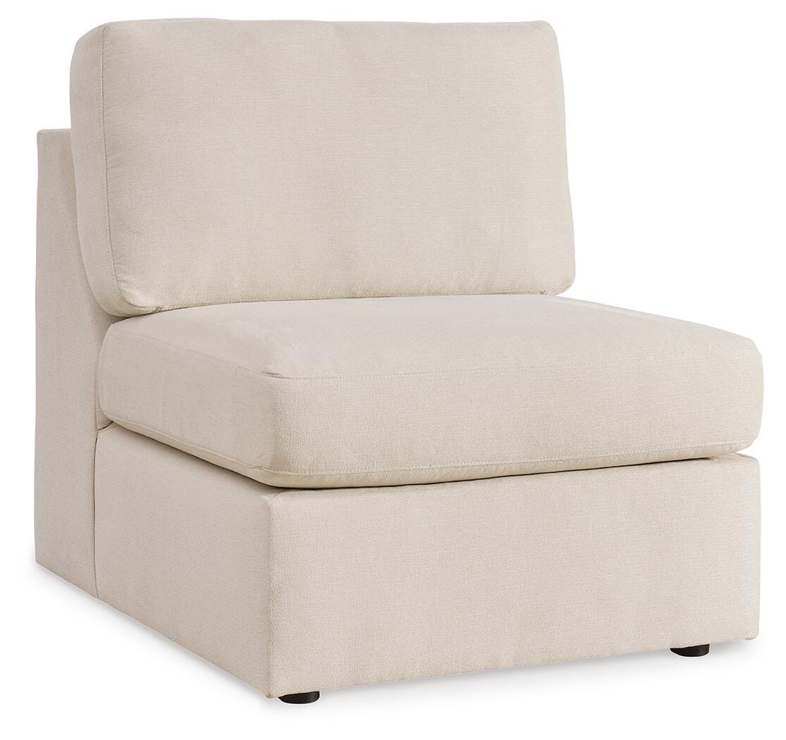 Marlow 8-Piece Sectional with Audio System and Chaise in Oyster Performance Fabric