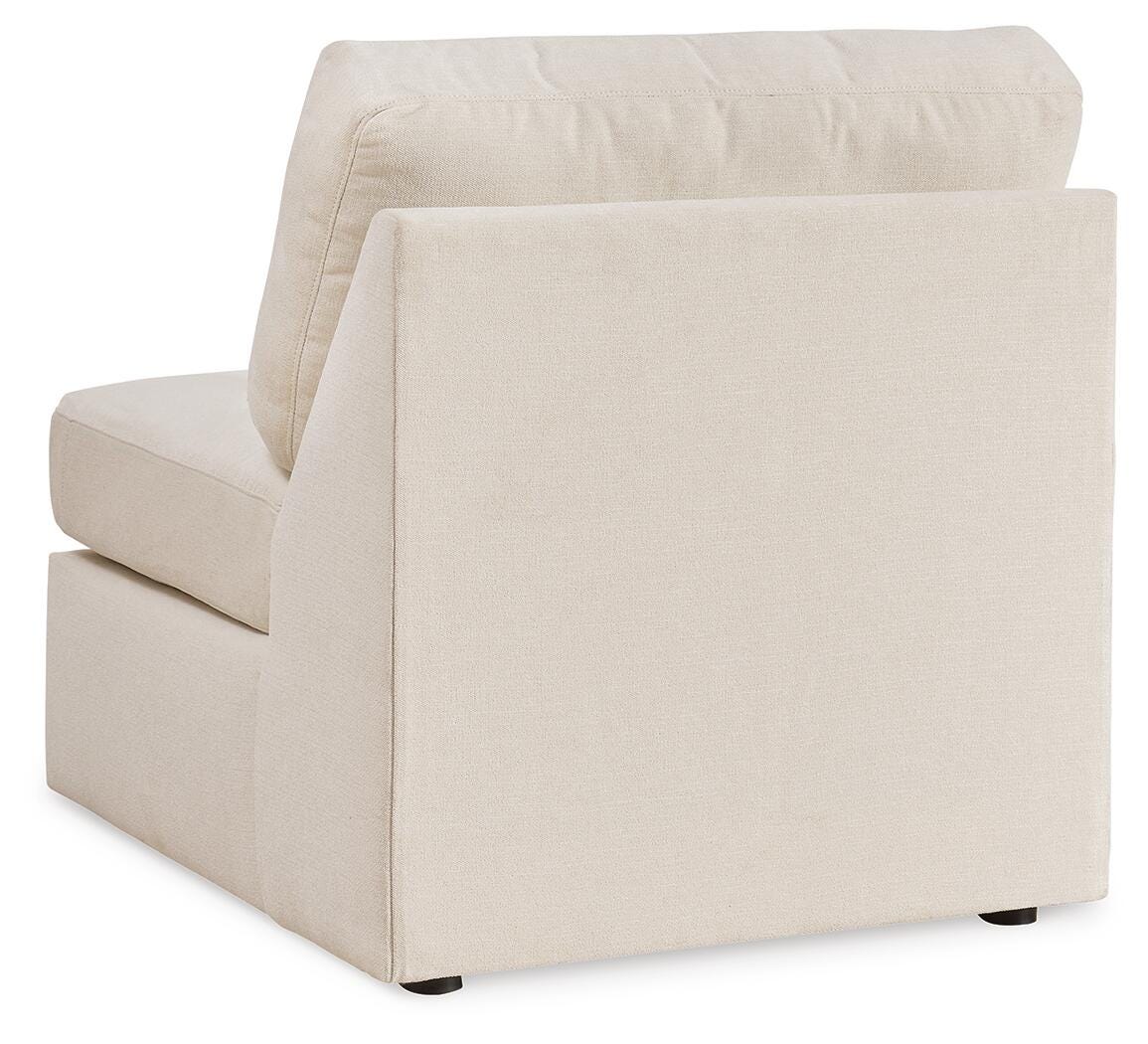 Marlow 4-Piece Sectional and Ottoman in Oyster