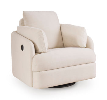 Marlow Swivel Glider Recliner in Oyster