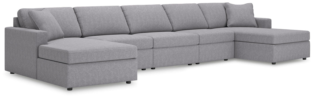 Marlow 5-Piece Double Chaise Sectional