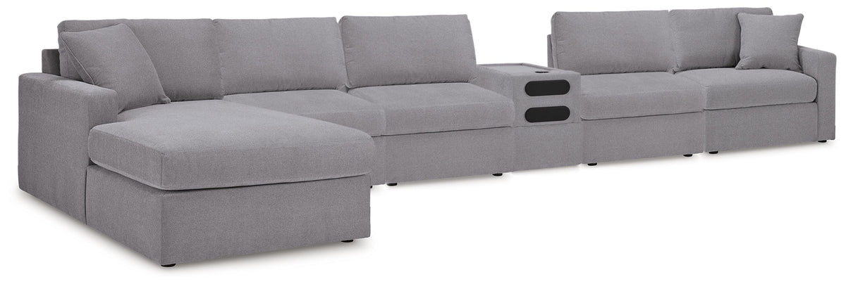 Marlow 6-Piece Sectional in Granite Default