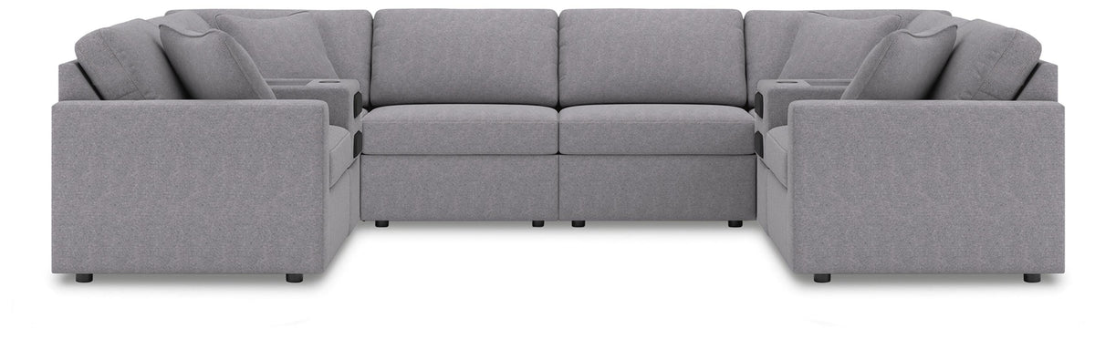 Marlow 8-Piece Sectional in Granite Default