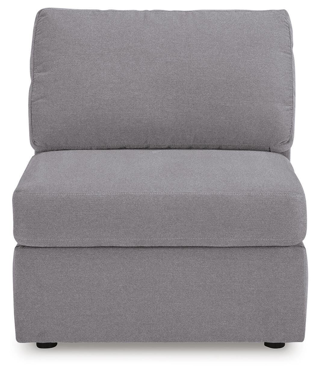 Marlow 4-Piece Sectional with Chaise in Granite Performance Fabric VIII