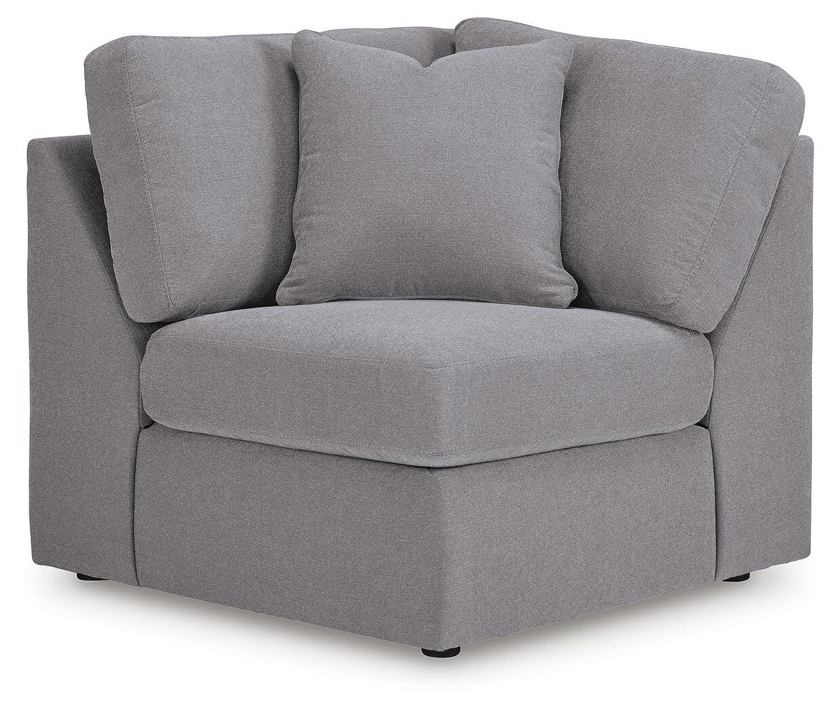 Marlow 8-Piece Sectional and Ottoman in Granite