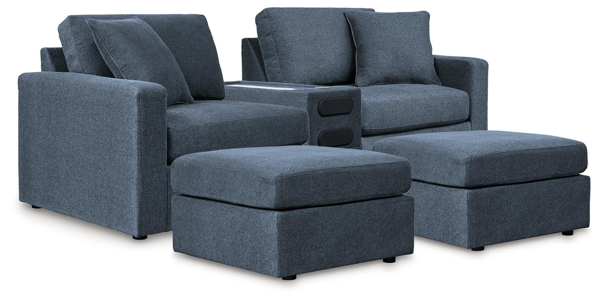 Marlow 3-Piece Sectional and 2 Ottomans