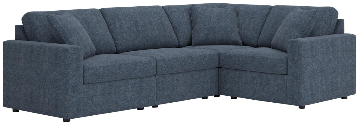 Marlow 4-Piece Sectional in Ink Default