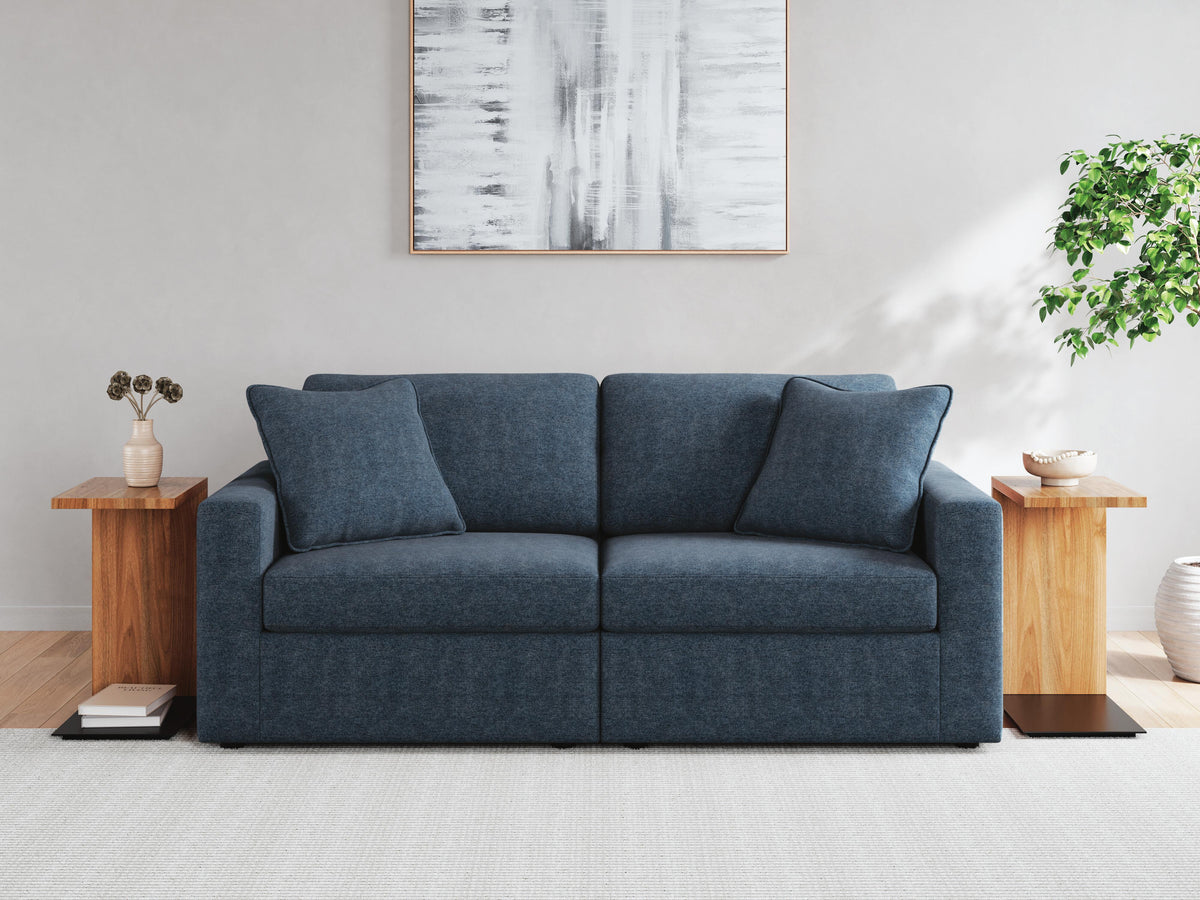Marlow 3-Piece Sectional Sofa and 2-Piece Sectional Loveseat in Ink II