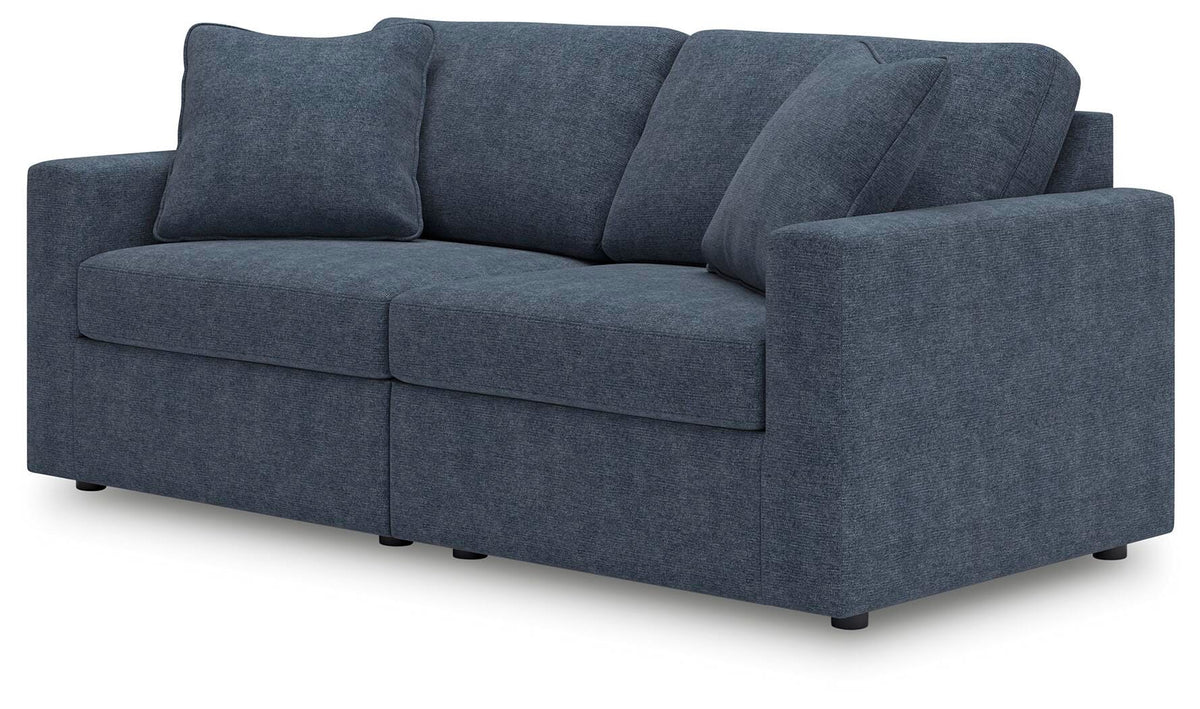 Marlow 3-Piece Sectional Sofa and 2-Piece Sectional Loveseat in Ink II