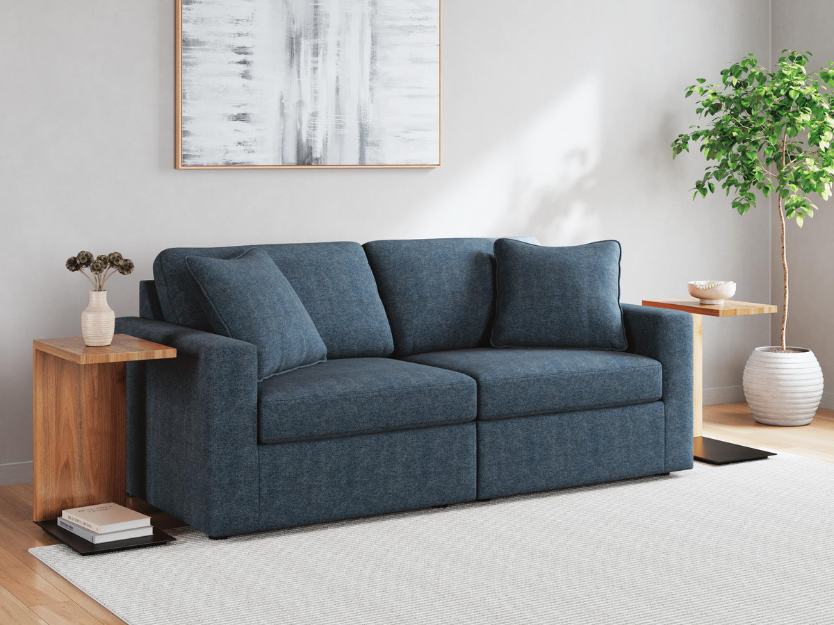 Marlow 3-Piece Sectional Sofa and 2-Piece Sectional Loveseat in Ink II