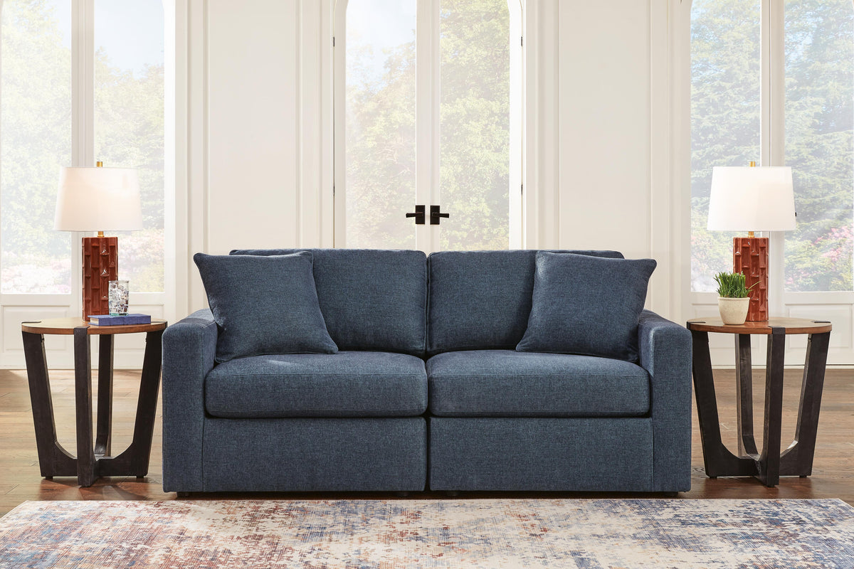 Marlow 3-Piece Sectional Sofa and 2-Piece Sectional Loveseat in Ink II