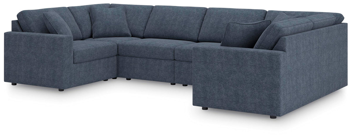 Marlow 6-Piece Sectional in Ink Performance Fabric III