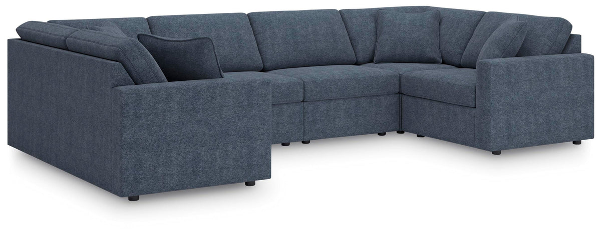 Marlow 6-Piece Sectional in Ink Performance Fabric III