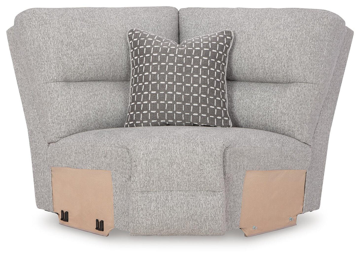 Vantry 7-Piece Power Sectional Reclining Sofa with Storage Console