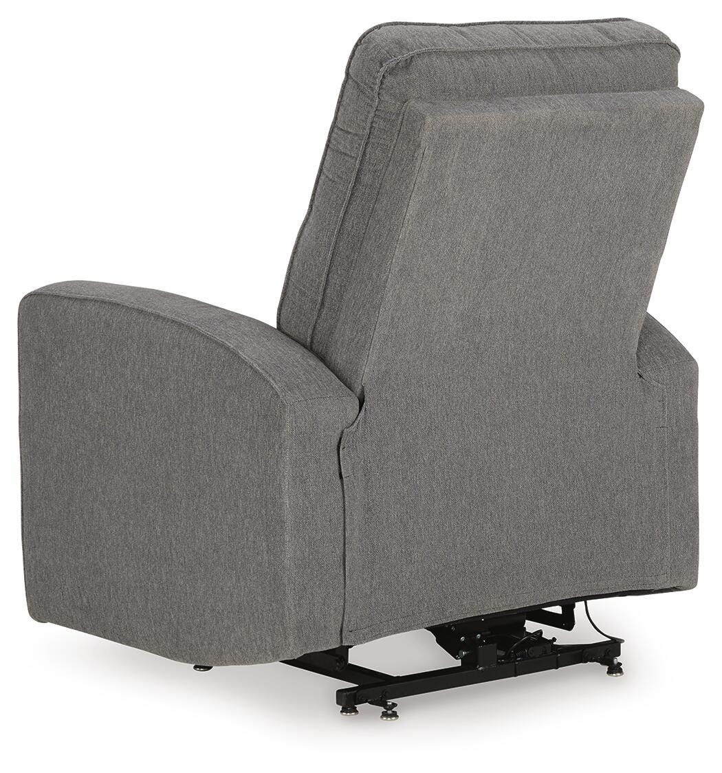 Renzo Power Lift Recliner in Gray