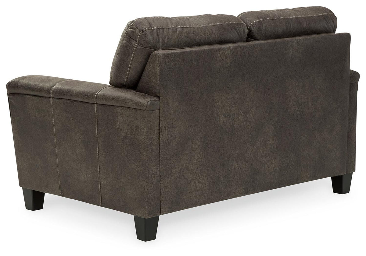 Corren Loveseat in Smoke
