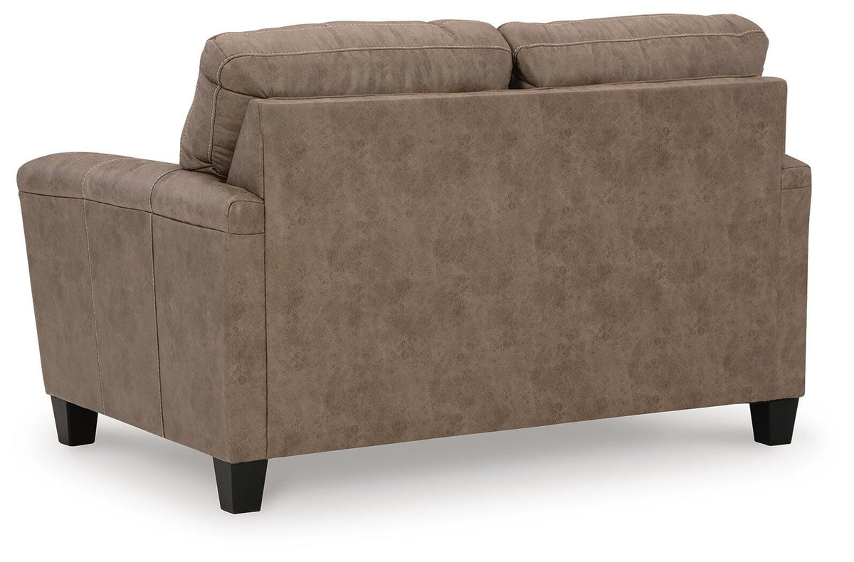 Corren Sofa and Loveseat in Fossil