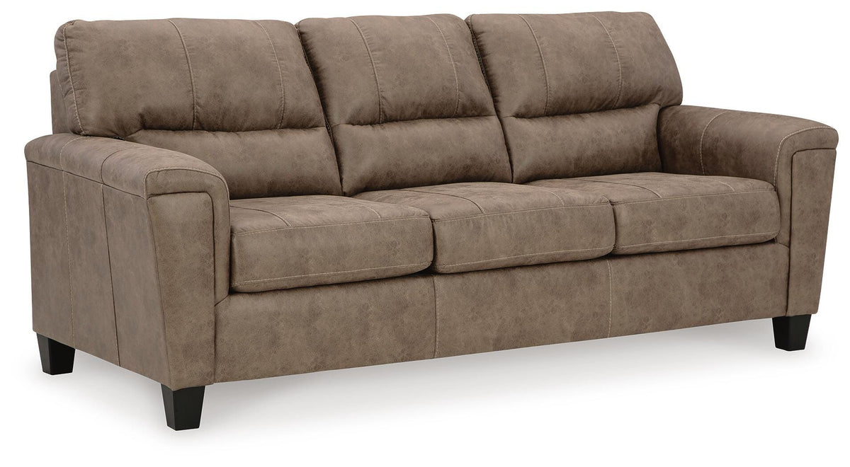 Corren Sofa and Loveseat in Fossil
