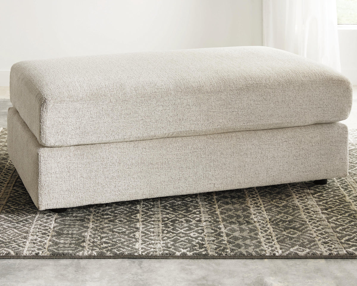 Currimbin Oversized Ottoman in Stone
