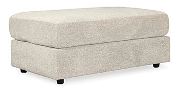 Currimbin Oversized Ottoman in Stone