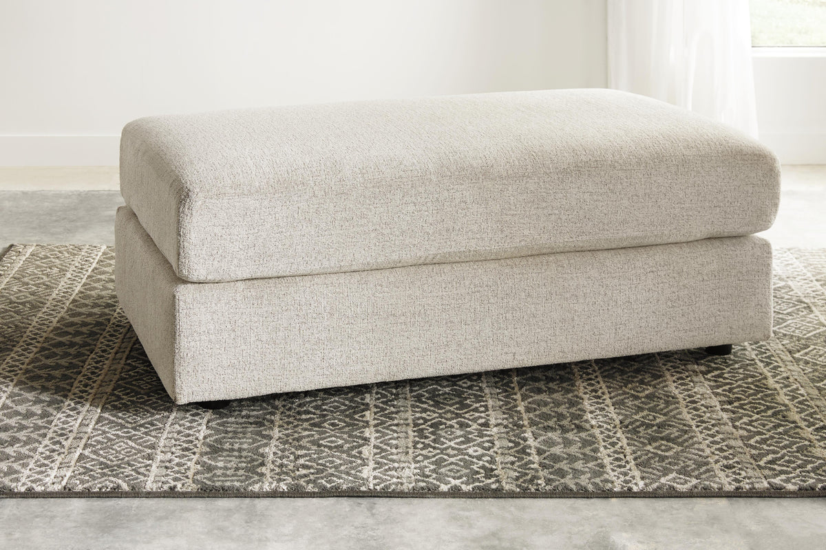 Currimbin Oversized Ottoman in Stone