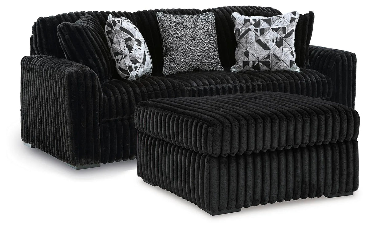 Winslow Sofa and Oversized Ottoman