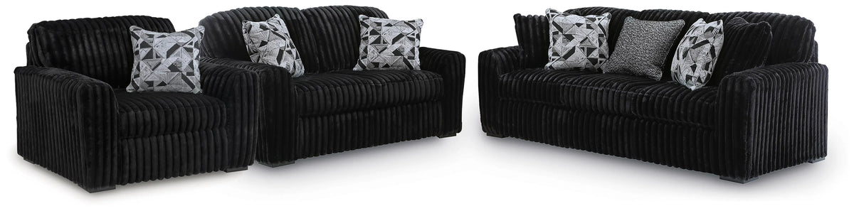 Winslow Sofa with Loveseat and Oversized Chair