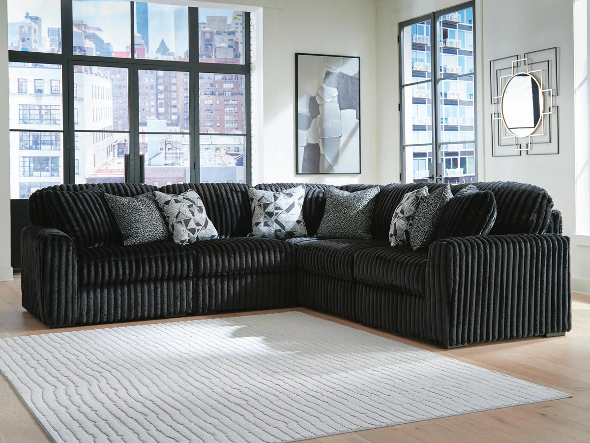 Winslow 5-Piece Sectional in Onyx