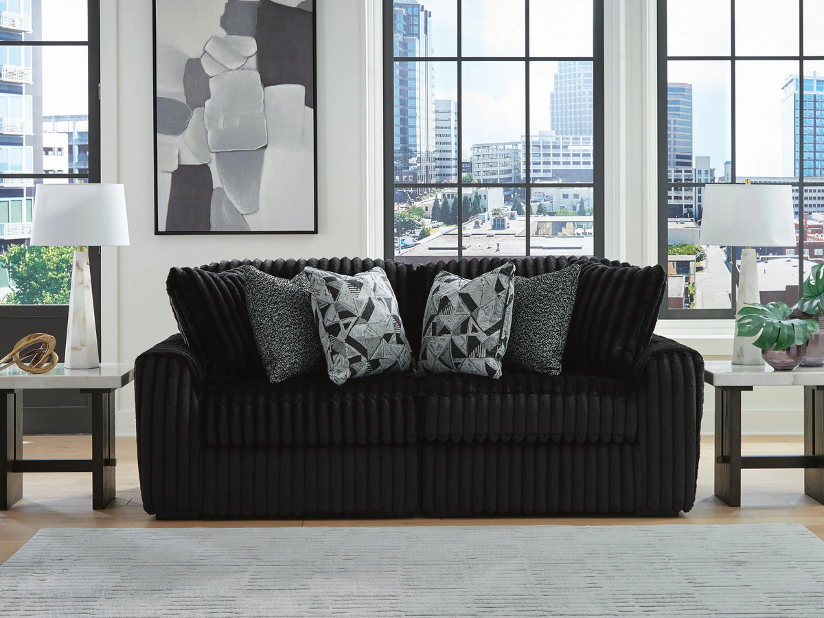Winslow 2-Piece Sectional Sofa in Onyx