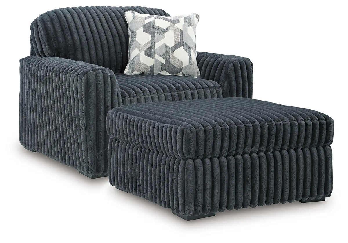Winslow Oversized Chair and Ottoman III