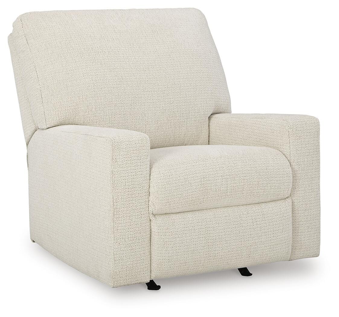 Wrenley Bay Recliner in Ecru