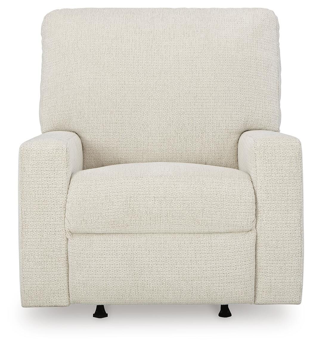 Wrenley Bay Recliner in Ecru