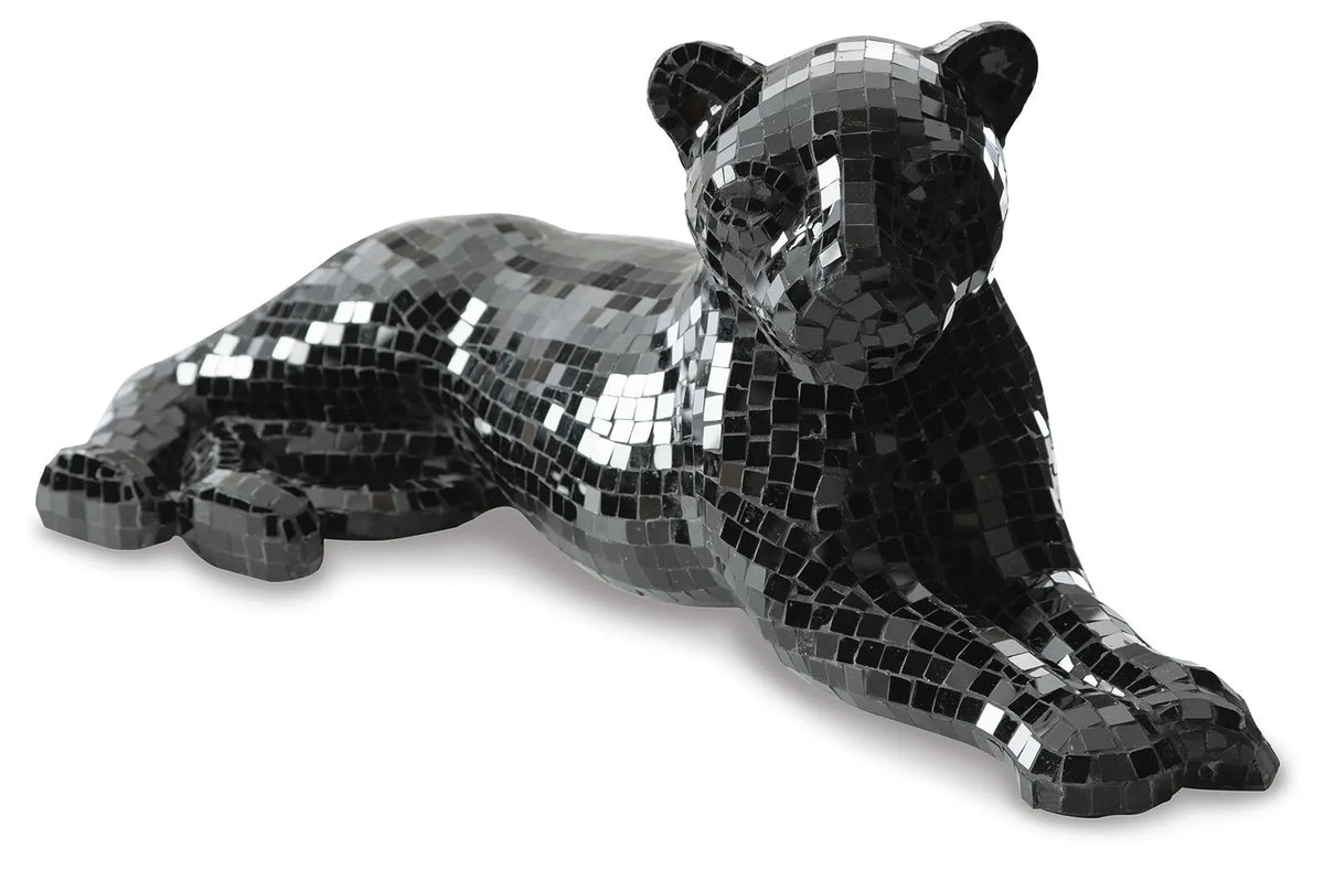 Kade Park Panther Sculpture in Black
