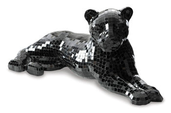 Kade Park Panther Sculpture in Black