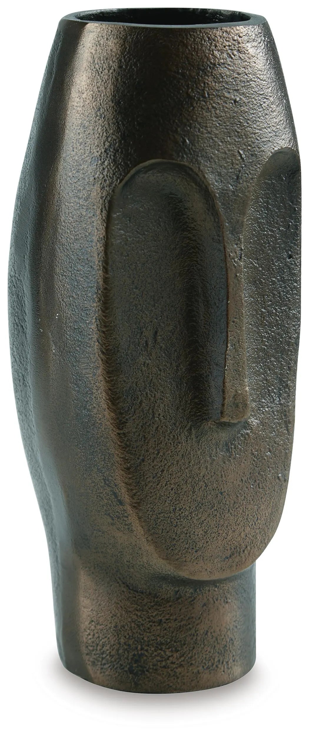 Hadleigh Bay Vase in Antique Bronze Finish