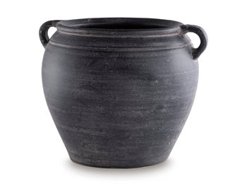 Bundeena Vase in Distressed Black II