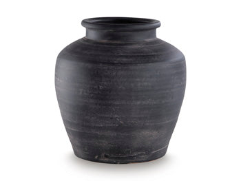 Bundeena Vase in Distressed Black