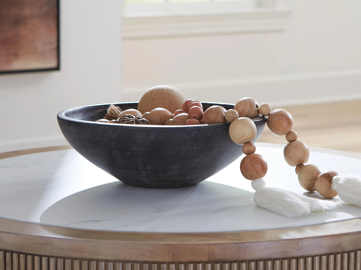 Bundeena Bowl in Distressed Black