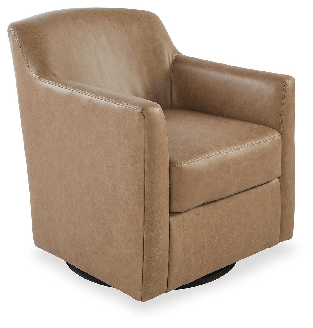 Harlow Swivel Accent Chair in Tumbleweed