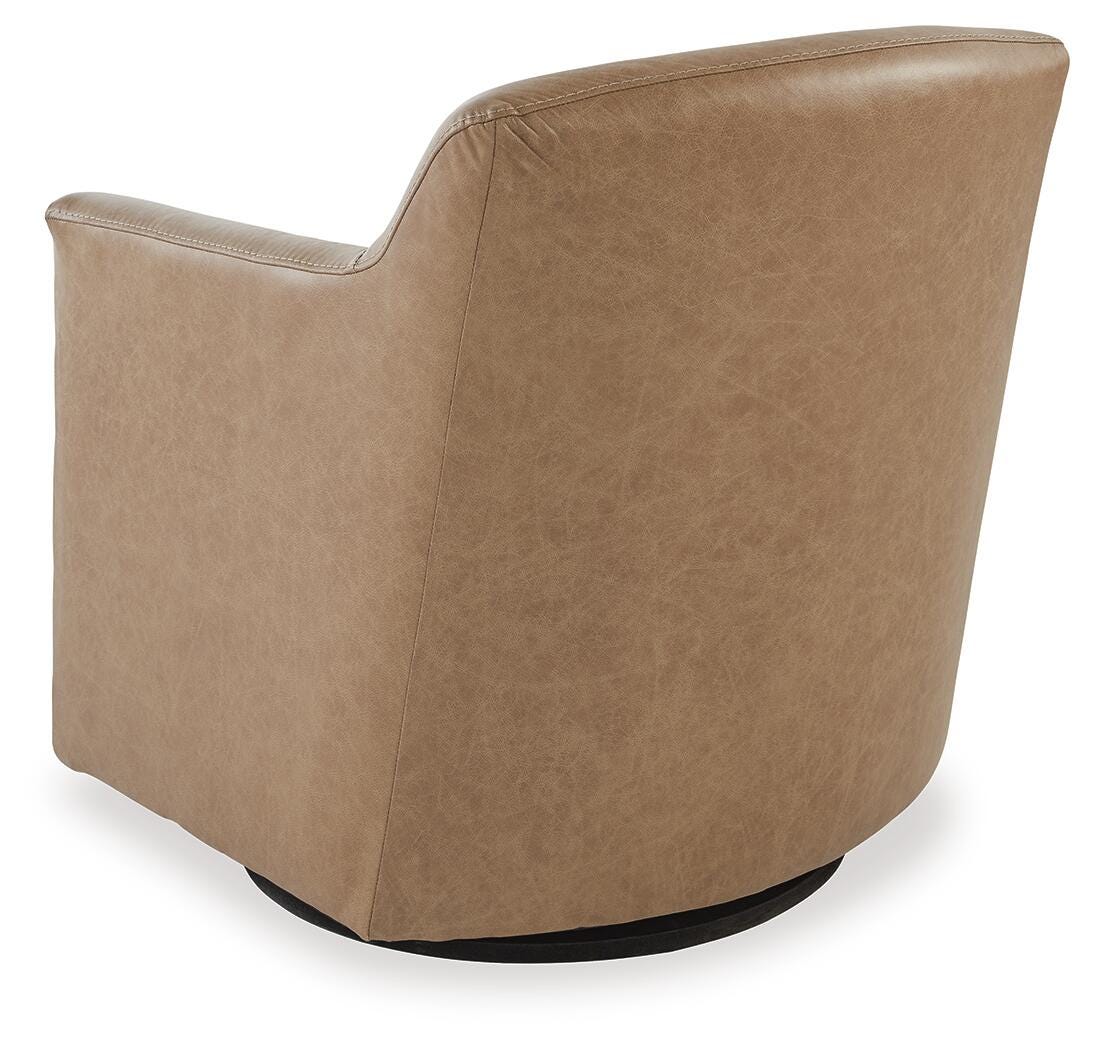 Harlow Swivel Accent Chair in Tumbleweed