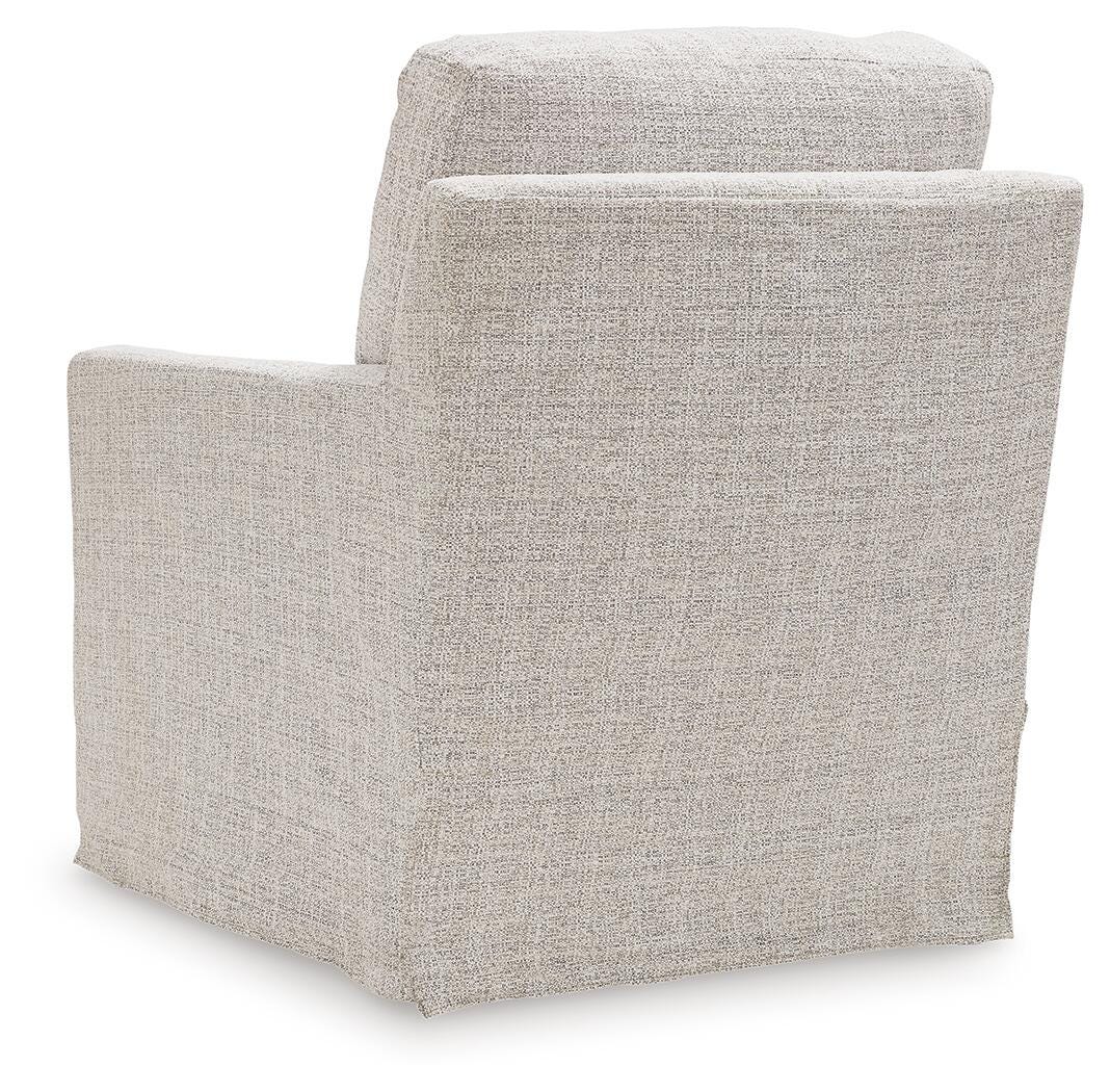 Jervis Hill Swivel Glider Accent Chair in Stone