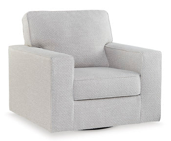 Ironvale Vale Swivel Accent Chair in Taupe