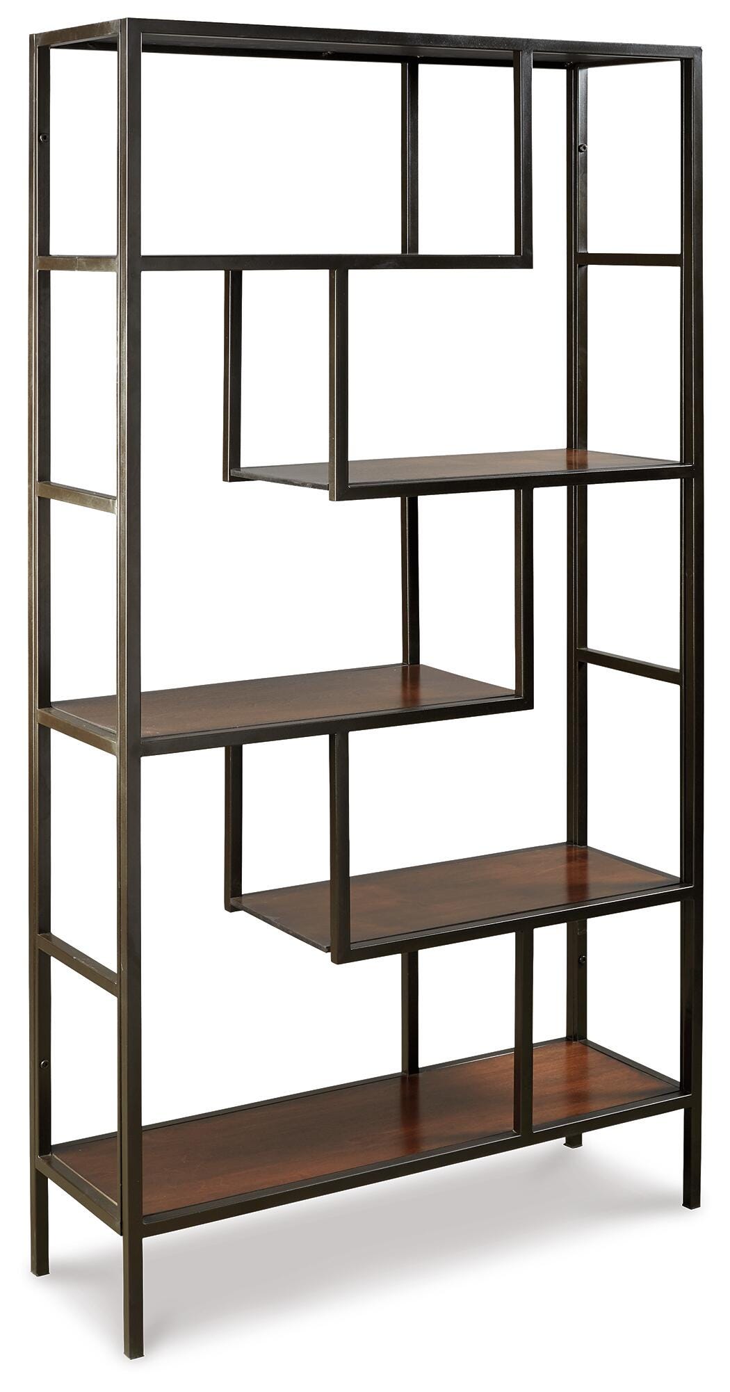 Kilgore Bookcase in Brown/Black