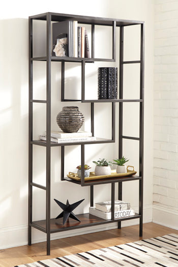 Kilgore Bookcase in Brown/Black