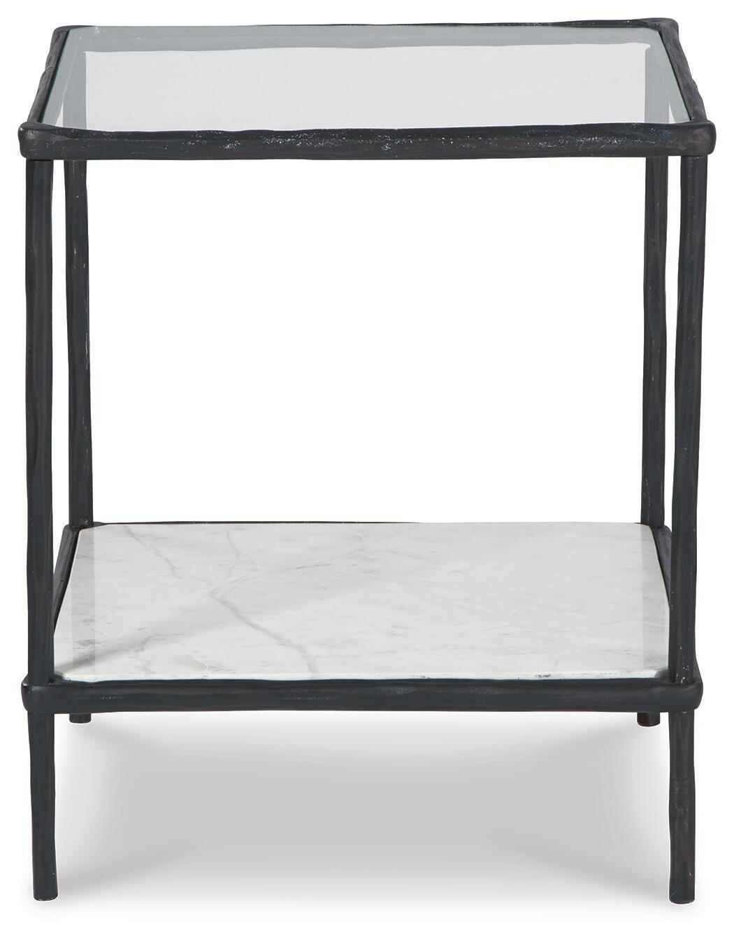 Aurelia Bay Accent Table in Antique Black