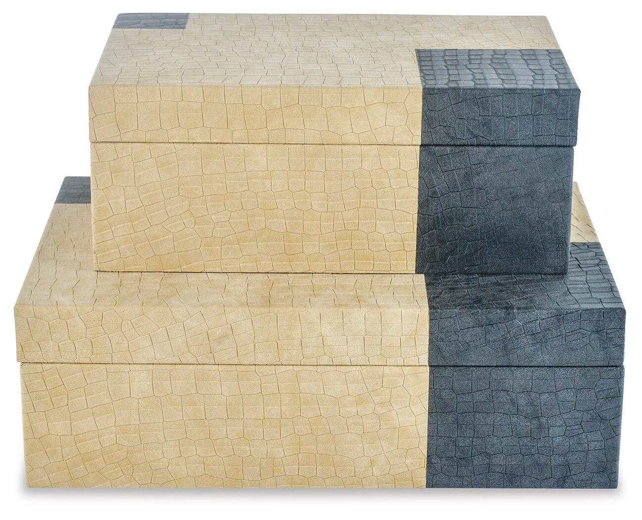 Box Jewelry Box Set (Set of 2)