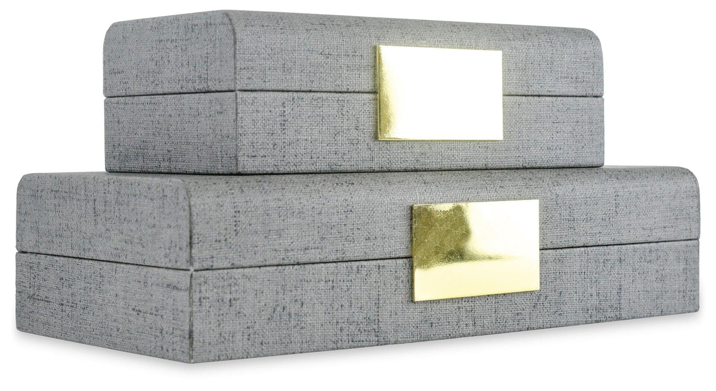 Box Jewelry Box Set (Set of 2)