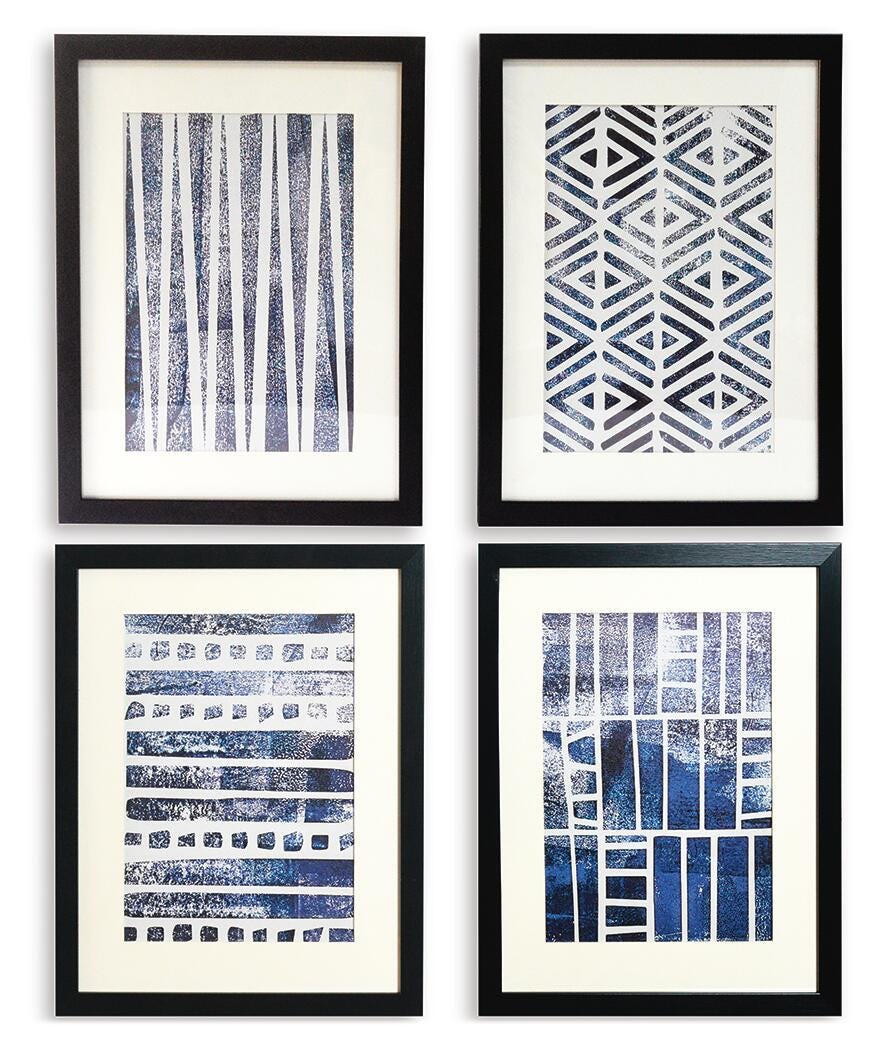 WALL ART Wall Art Set (Set of 4)