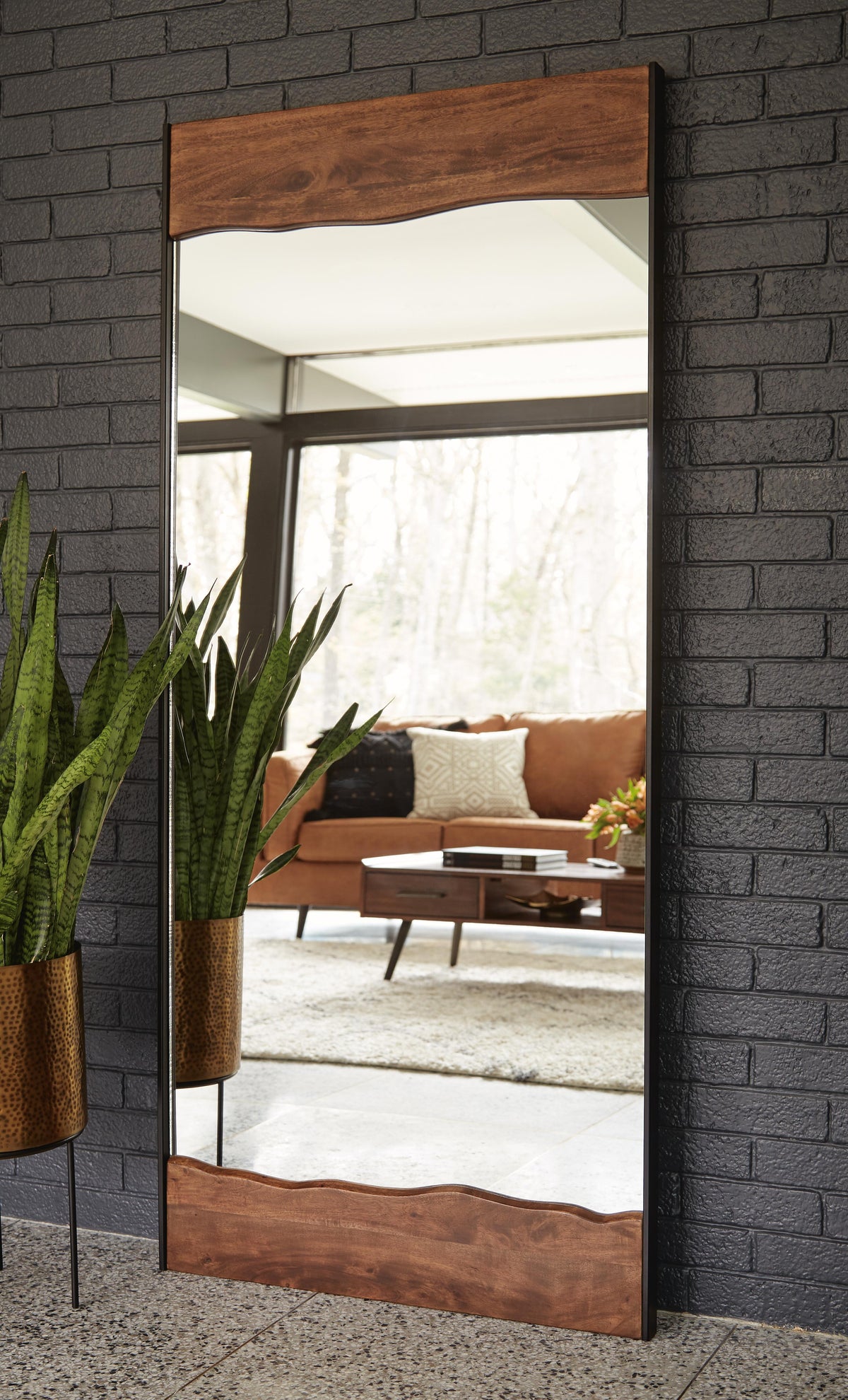 Torin Vale Floor Mirror